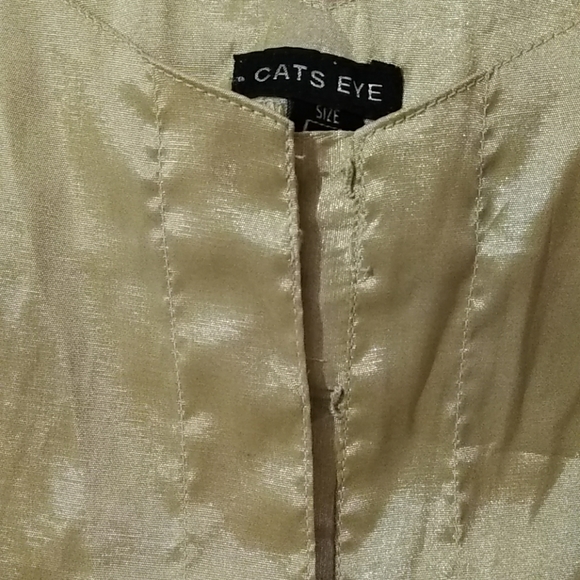 Cats Eye Satin Top - Picture 2 of 8